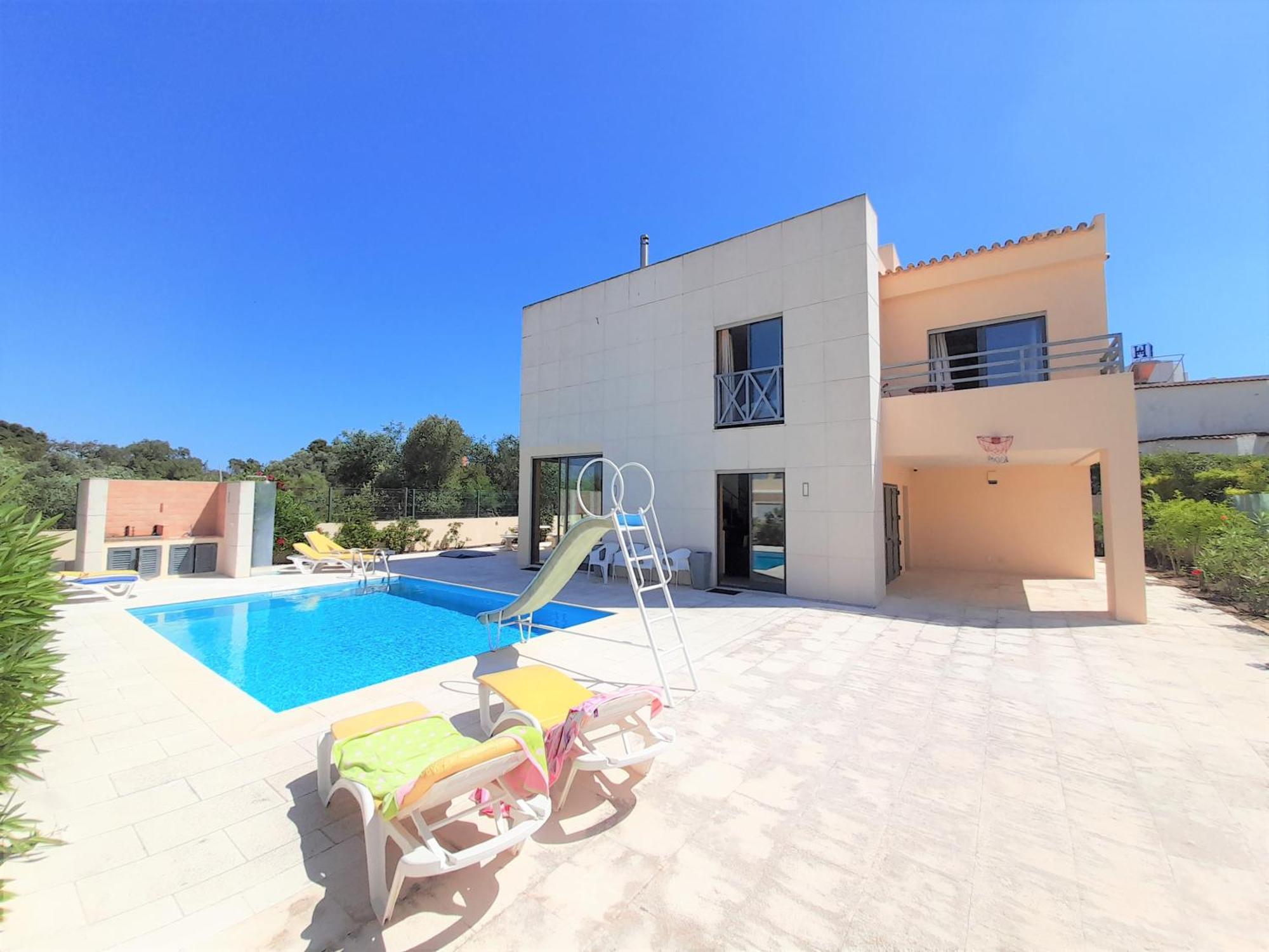 Villa Paula With Private Pool Close To The Beach And Strip Albufeira Exterior foto